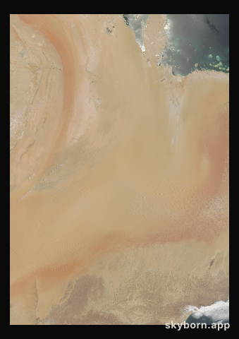 The Earth on 8 July 2002 · Empty Quarter, Arabia