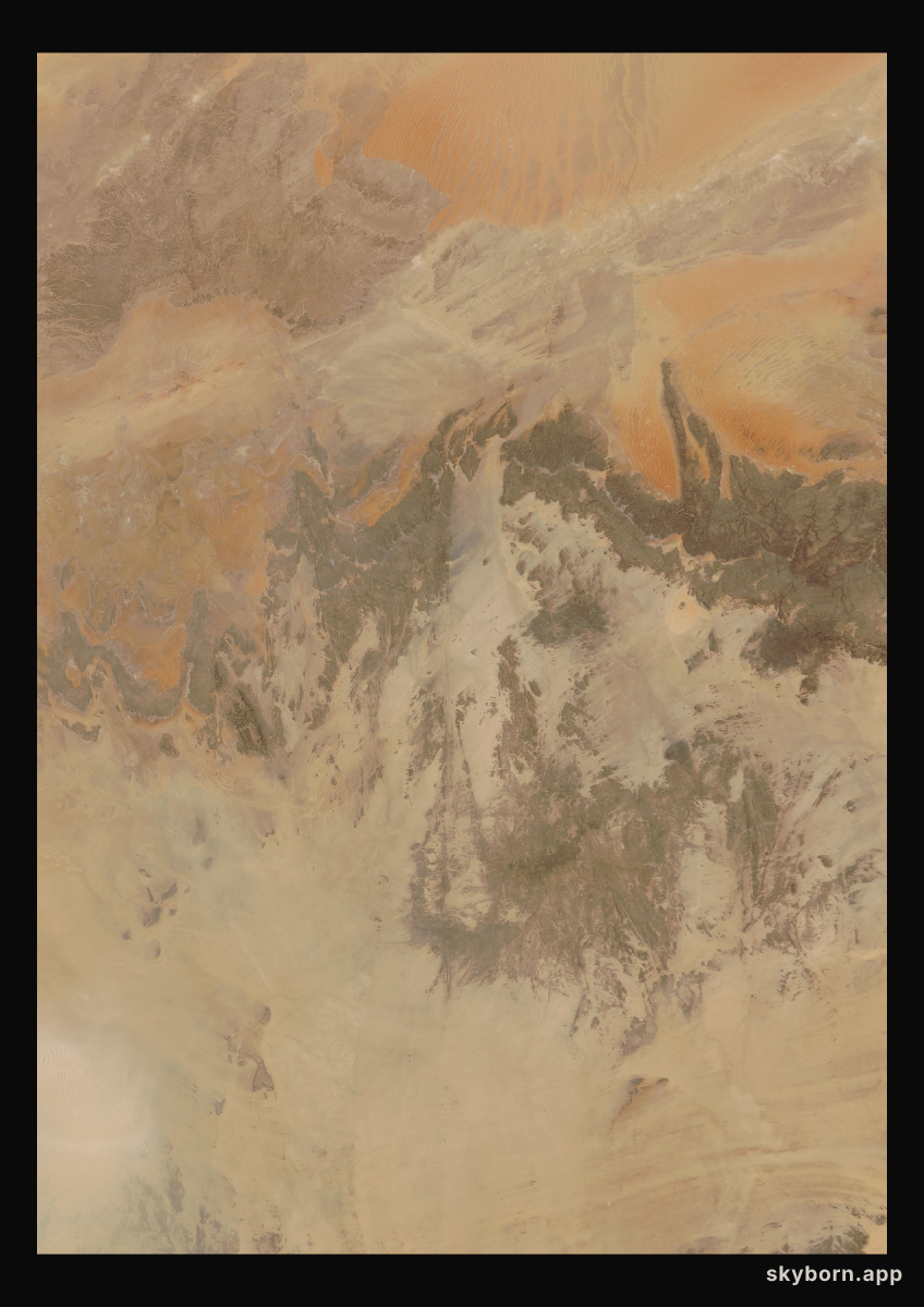 The Earth on 24 July 2002 · Sahara, Algeria