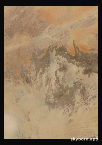 The Earth on 24 July 2002 · Sahara, Algeria