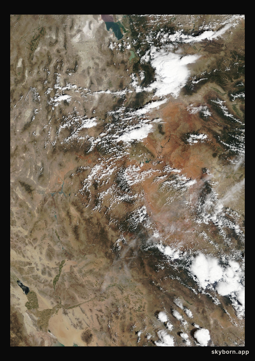 The Earth on 26 July 2002 · Colorado Plateau