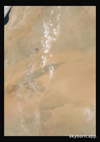 The Earth on 27 July 2002 · Eye of the Sahara, Mauritania