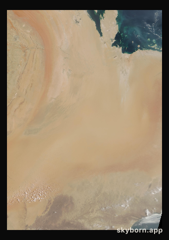 The Earth on 29 July 2002 · Empty Quarter, Arabia
