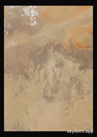 The Earth on 30 July 2002 · Sahara, Algeria