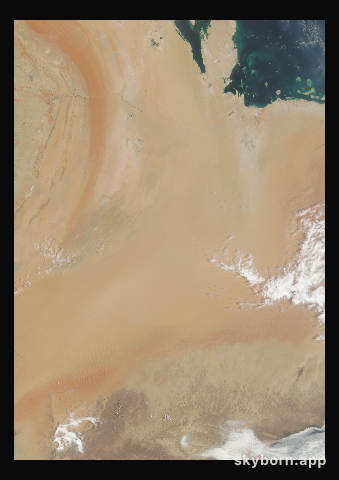 The Earth on 23 August 2002 · Empty Quarter, Arabia