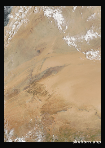 The Earth on 31 August 2002 · Eye of the Sahara, Mauritania