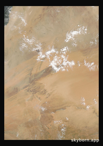 The Earth on 4 September 2002 · Eye of the Sahara, Mauritania