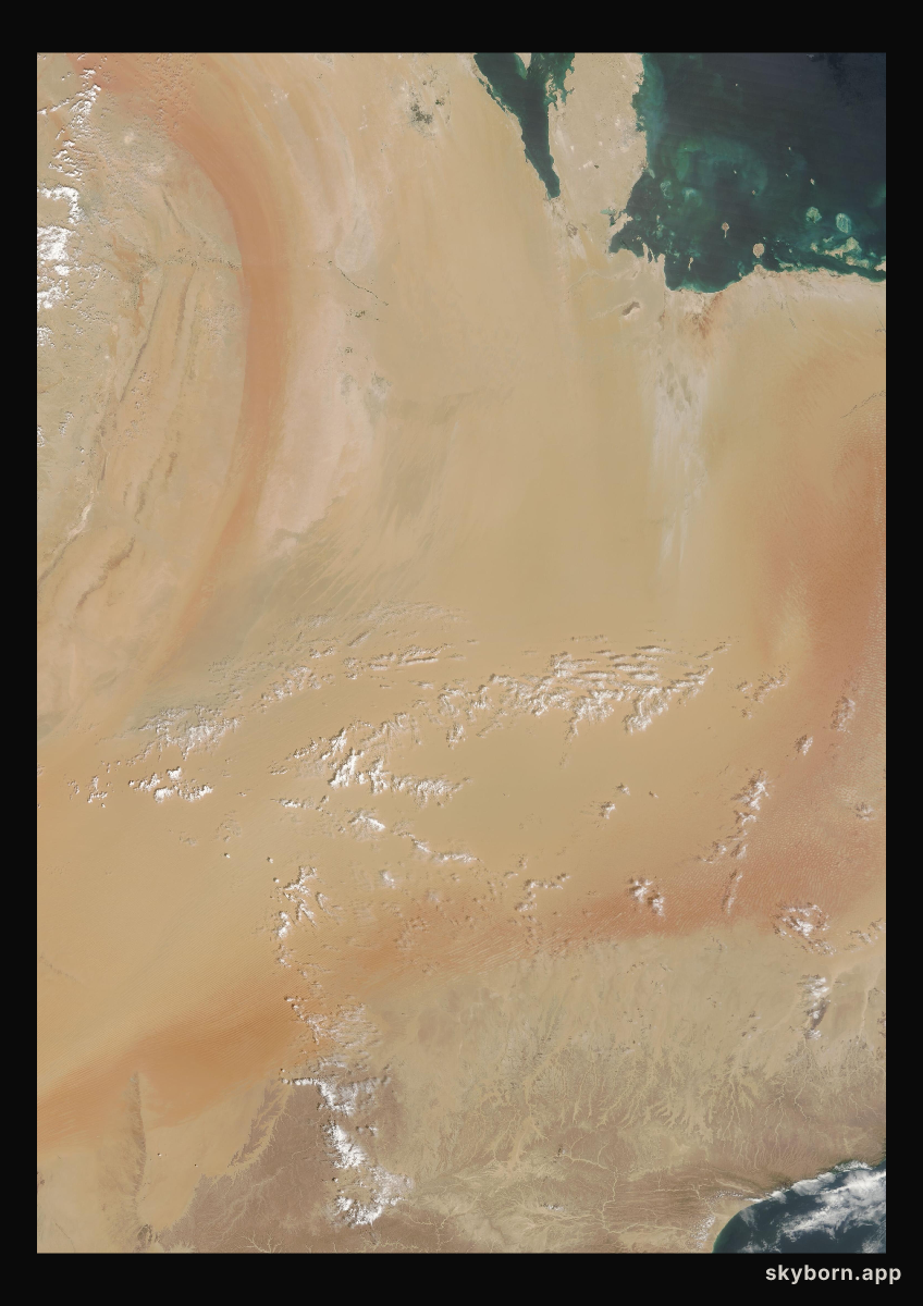 The Earth on 10 September 2002 · Empty Quarter, Arabia