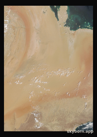 The Earth on 10 September 2002 · Empty Quarter, Arabia