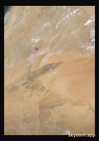 The Earth on 15 September 2002 · Eye of the Sahara, Mauritania