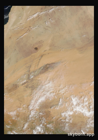 The Earth on 25 September 2002 · Eye of the Sahara, Mauritania