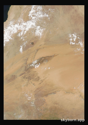 The Earth on 27 September 2002 · Eye of the Sahara, Mauritania
