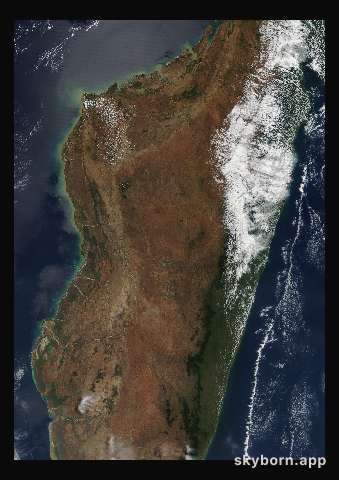 The Earth on 28 September 2002 · Madagascar