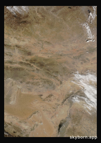 The Earth on 1 October 2002 · Gobi Desert