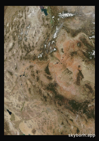 The Earth on 6 October 2002 · Colorado Plateau