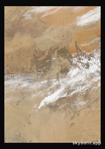 The Earth on 11 October 2002 · Sahara, Algeria