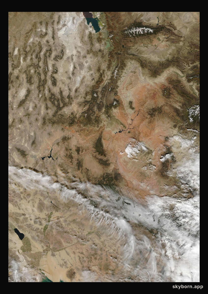 The Earth on 13 October 2002 · Colorado Plateau