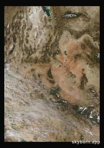 The Earth on 15 October 2002 · Colorado Plateau