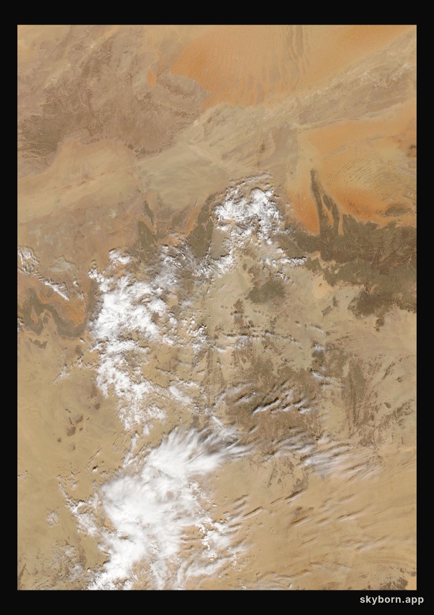 The Earth on 16 October 2002 · Sahara, Algeria