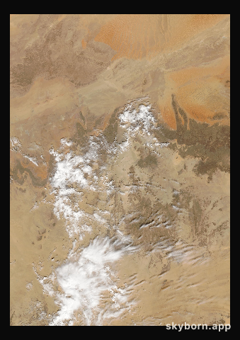 The Earth on 16 October 2002 · Sahara, Algeria