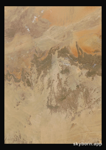 The Earth on 18 October 2002 · Sahara, Algeria