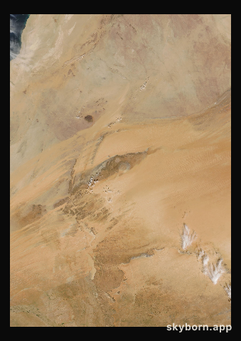 The Earth on 22 October 2002 · Eye of the Sahara, Mauritania