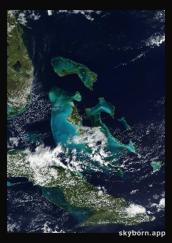 The Earth on 4 November 2002 · Bahamas