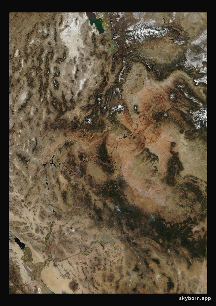 The Earth on 6 November 2002 · Colorado Plateau