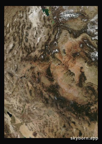 The Earth on 6 November 2002 · Colorado Plateau
