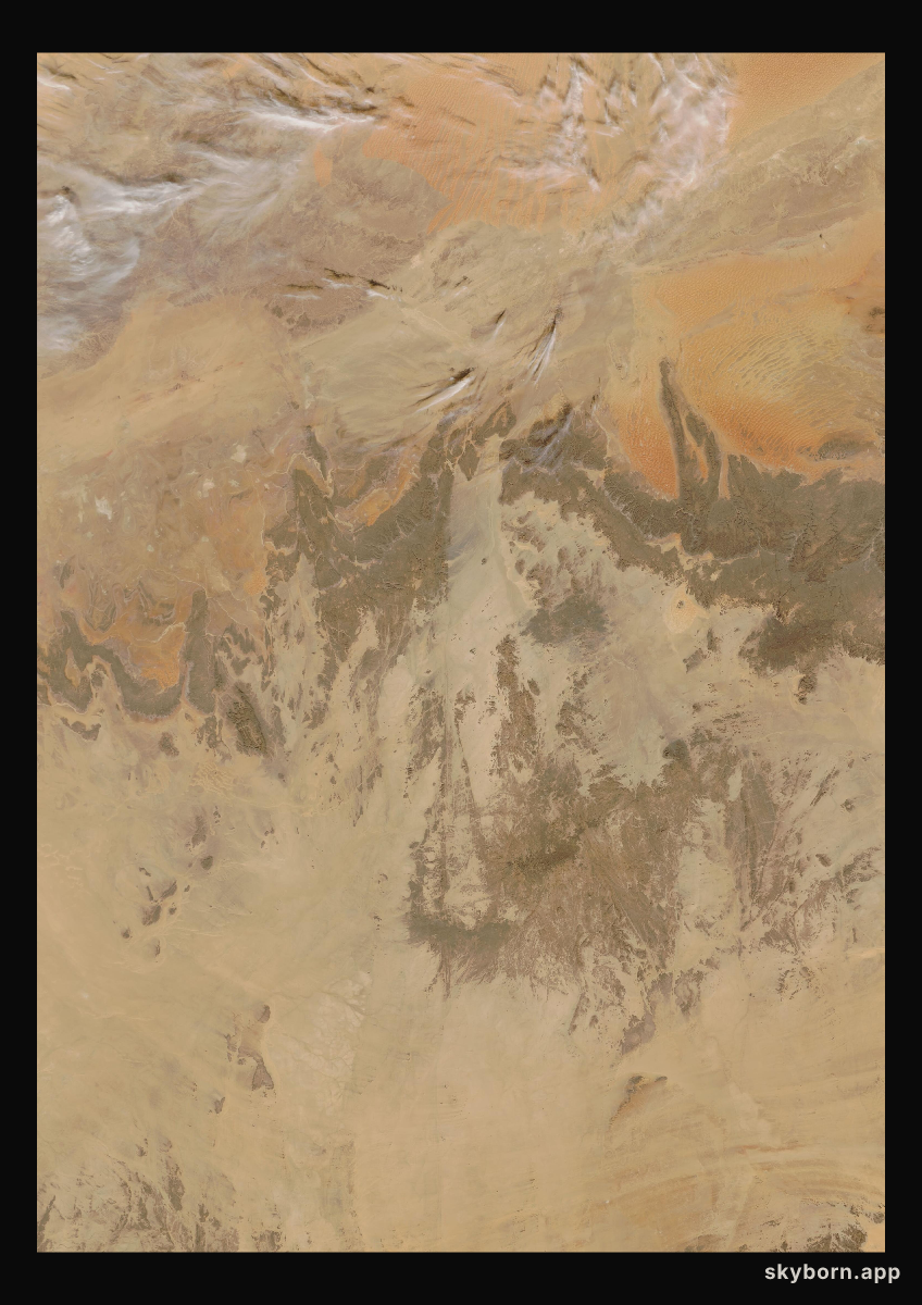 The Earth on 10 November 2002 · Sahara, Algeria