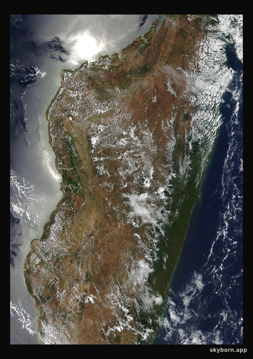 The Earth on 15 November 2002 · Madagascar