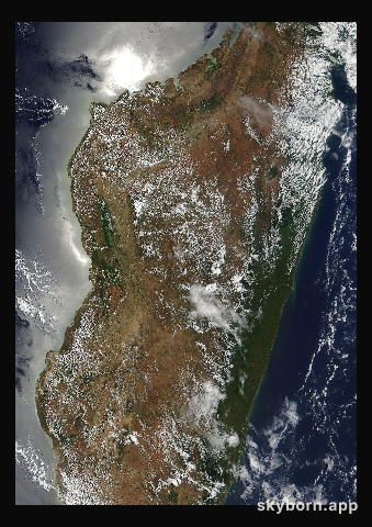 The Earth on 15 November 2002 · Madagascar