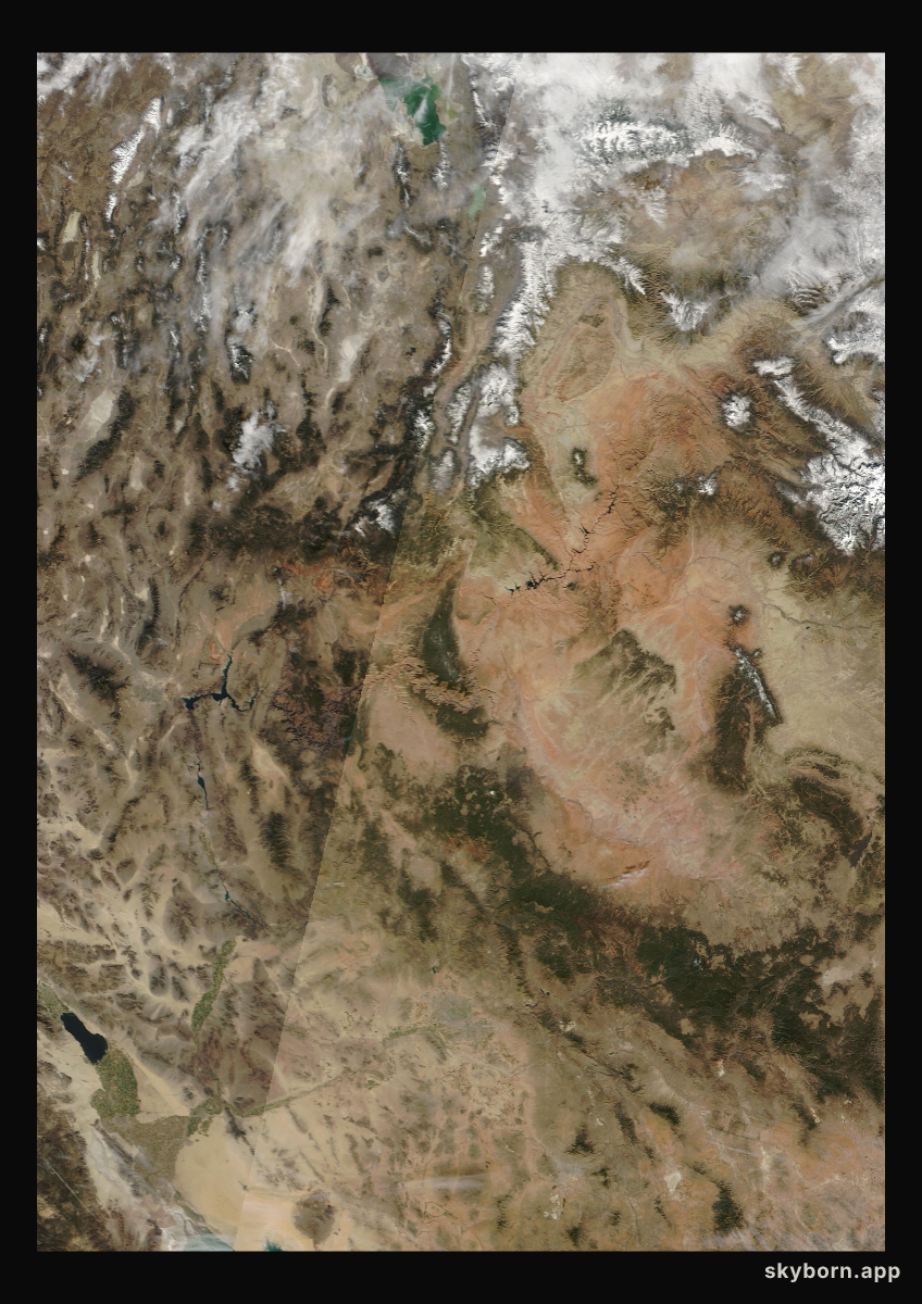 The Earth on 18 November 2002 · Colorado Plateau