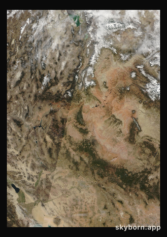 The Earth on 18 November 2002 · Colorado Plateau
