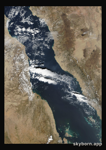 The Earth on 23 November 2002 · Red Sea