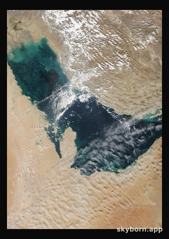 The Earth on 26 November 2002 · Persian Gulf