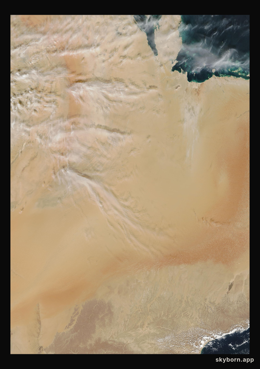 The Earth on 10 December 2002 · Empty Quarter, Arabia