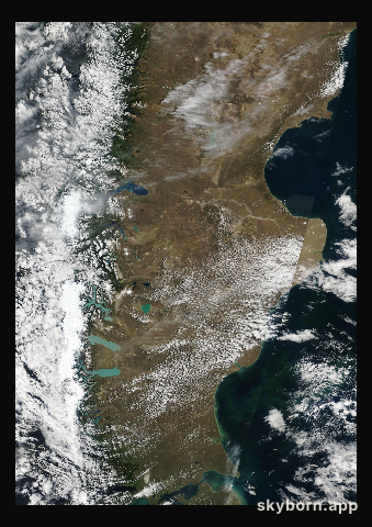 The Earth on 16 December 2002 · Patagonia