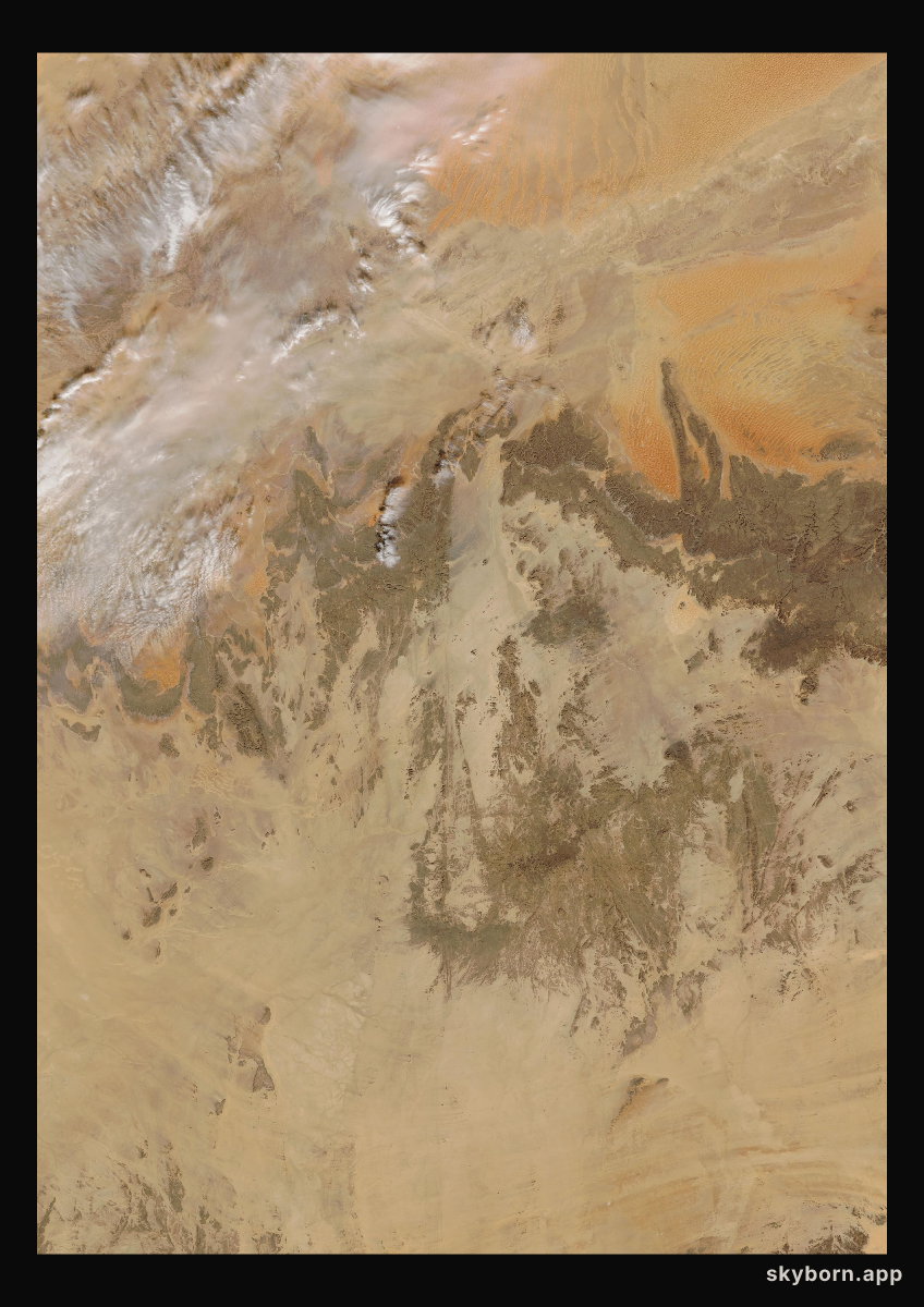 The Earth on 19 December 2002 · Sahara, Algeria