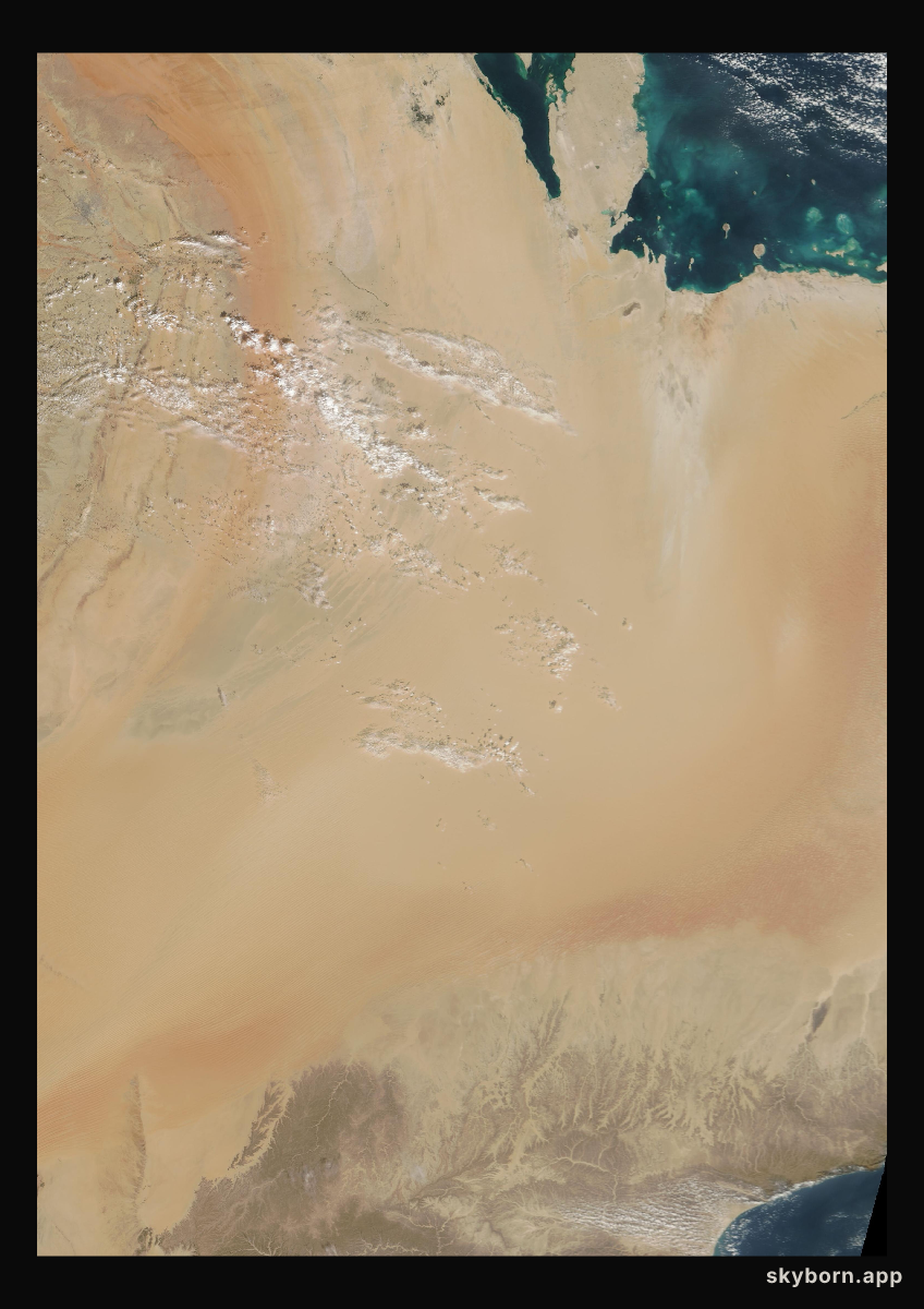 The Earth on 20 December 2002 · Empty Quarter, Arabia