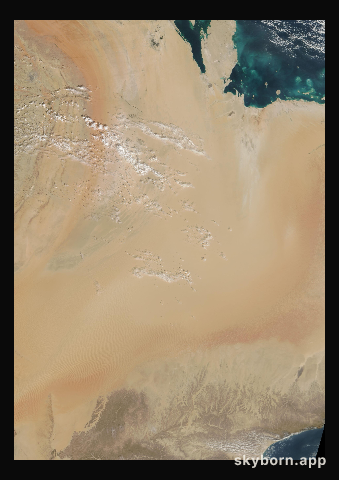 The Earth on 20 December 2002 · Empty Quarter, Arabia