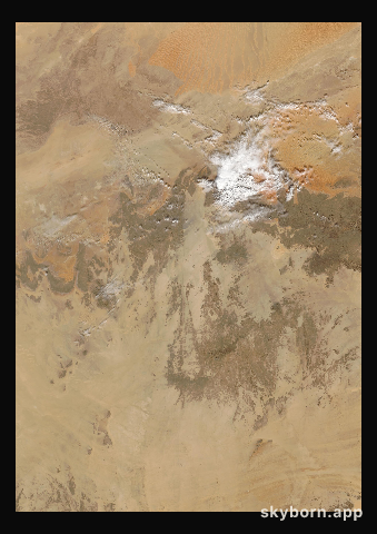 The Earth on 21 December 2002 · Sahara, Algeria
