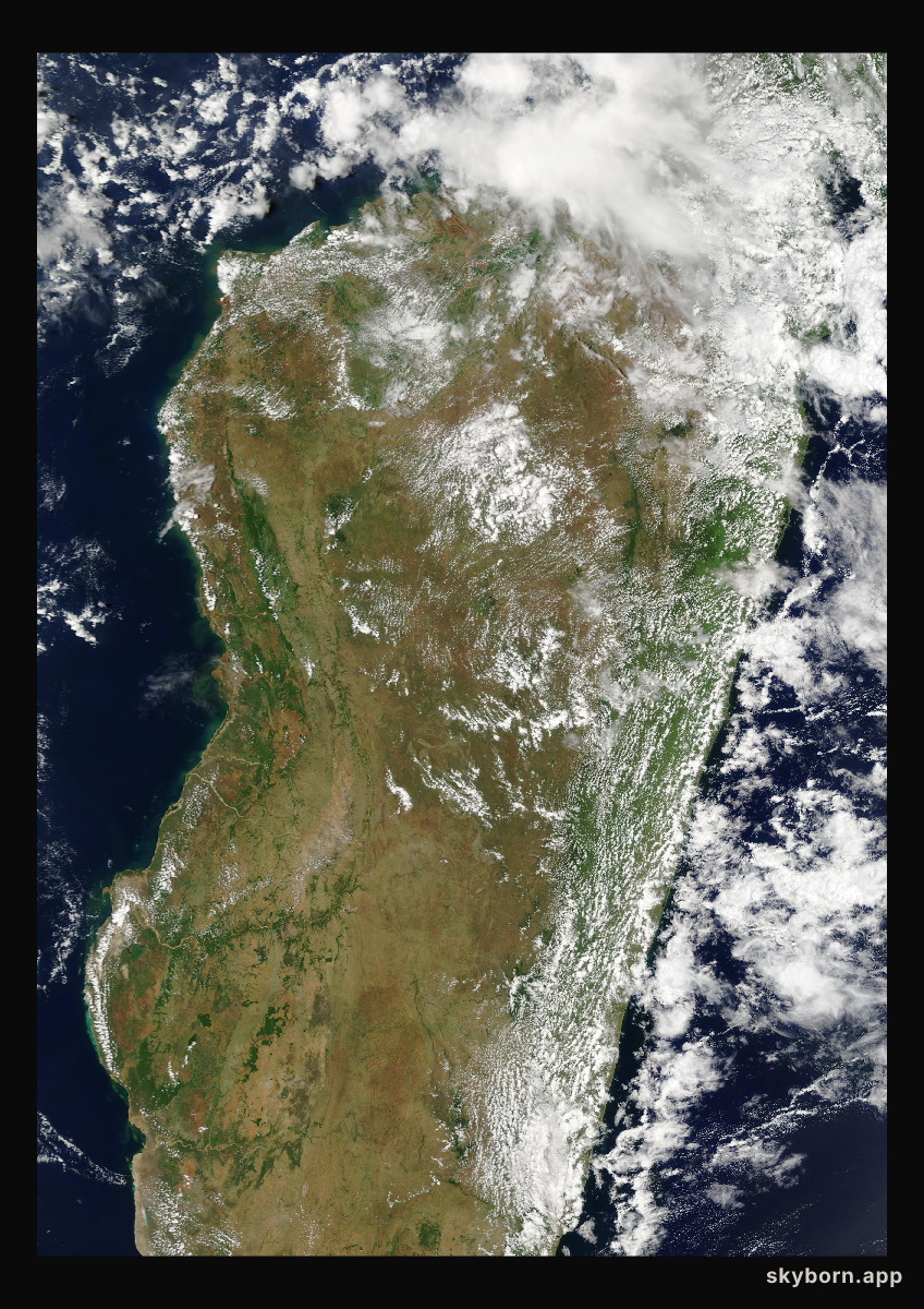 The Earth on 23 December 2002 · Madagascar