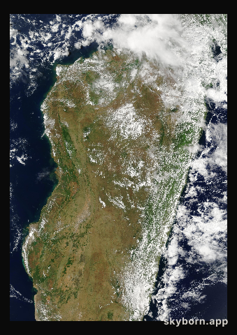The Earth on 23 December 2002 · Madagascar
