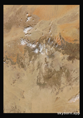 The Earth on 4 January 2003 · Sahara, Algeria
