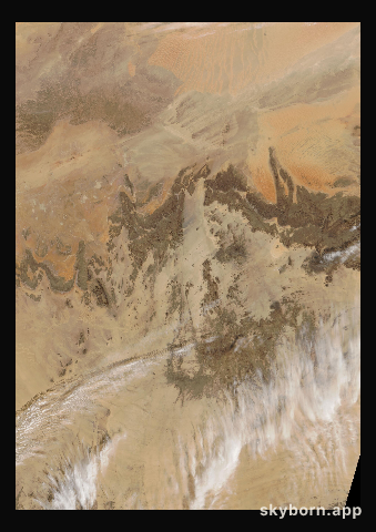 The Earth on 7 January 2003 · Sahara, Algeria