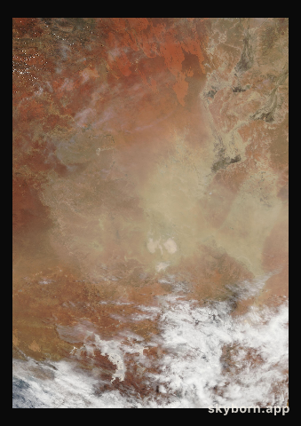 The Earth on 28 January 2003 · Lake Eyre, Australia