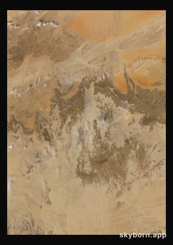 The Earth on 4 February 2003 · Sahara, Algeria