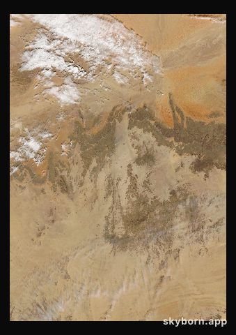 The Earth on 5 February 2003 · Sahara, Algeria