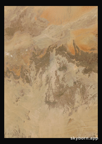 The Earth on 23 February 2003 · Sahara, Algeria