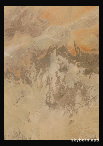 The Earth on 11 March 2003 · Sahara, Algeria